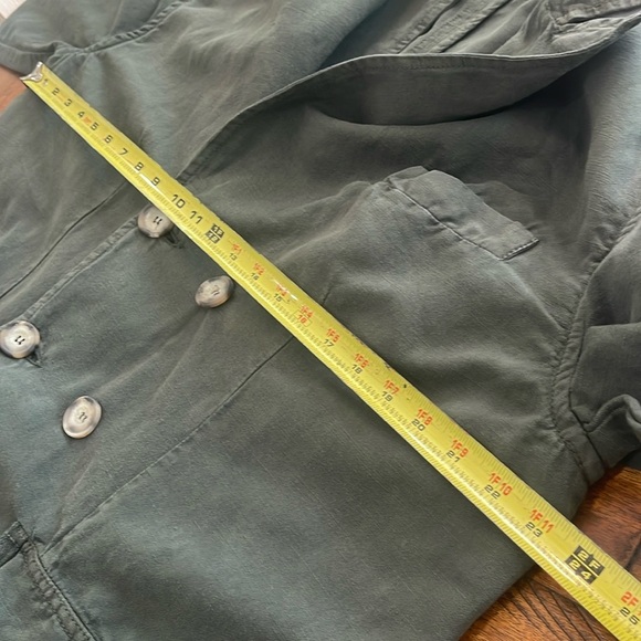 Vintage VOYAGE invest in the original Olive green field cargo jacket coat xl - Picture 12 of 17